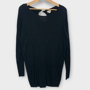 Aritzia Wilfred Angora Sweater Keyhole Back